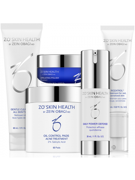 ZO® Skin Normalizing System — набор для кожи, склонной к покраснениям и розацеа