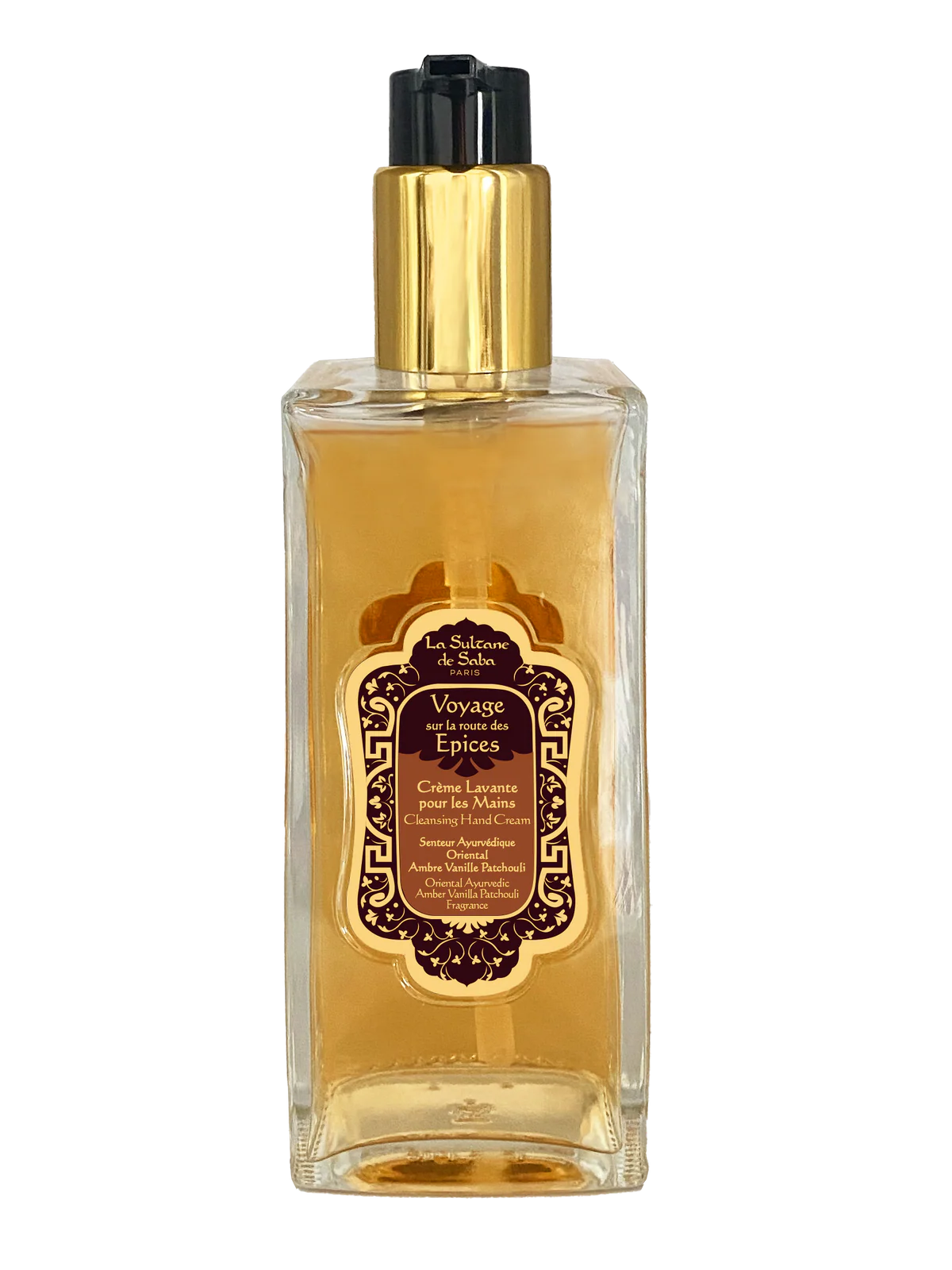 Cleansing Hand Cream. Oriental Ayurvedic Amber Vanilla Patchouli Fragrance