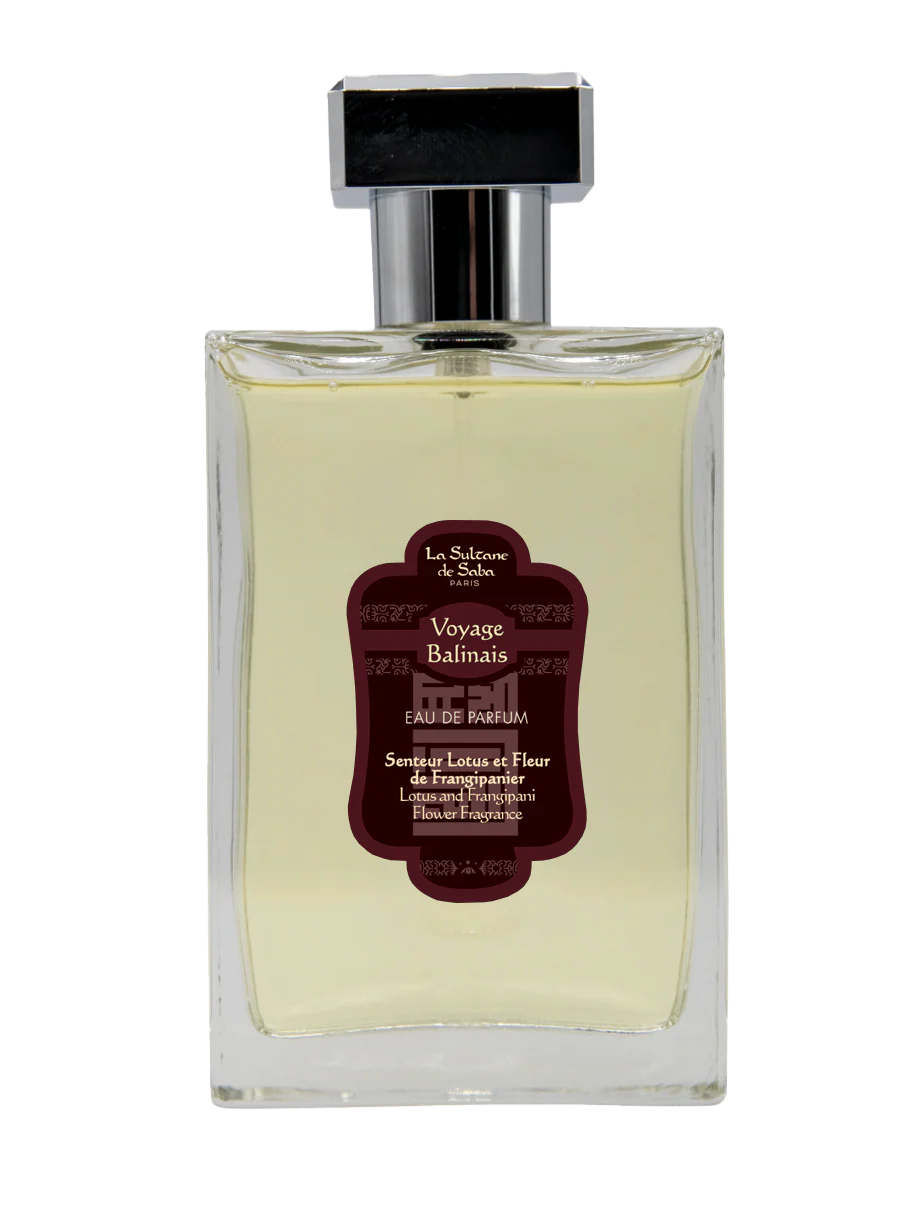 Perfume. Lotus and Frangipani Flower Fragrance