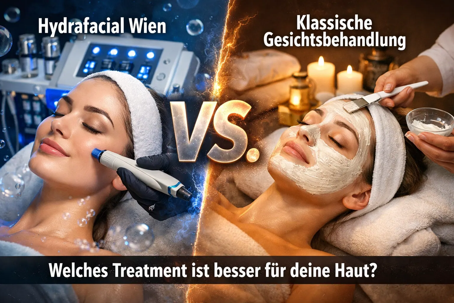 Hydrafacial Wien Vs. klassische Gesichtsbehandlung: Welches Treatment ist besser für deine Haut?